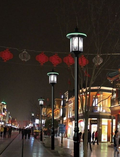 中国结庭院灯